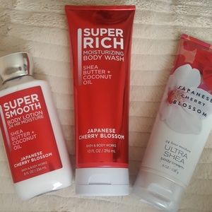 Bath and body works cream,bodywash  Bundle
